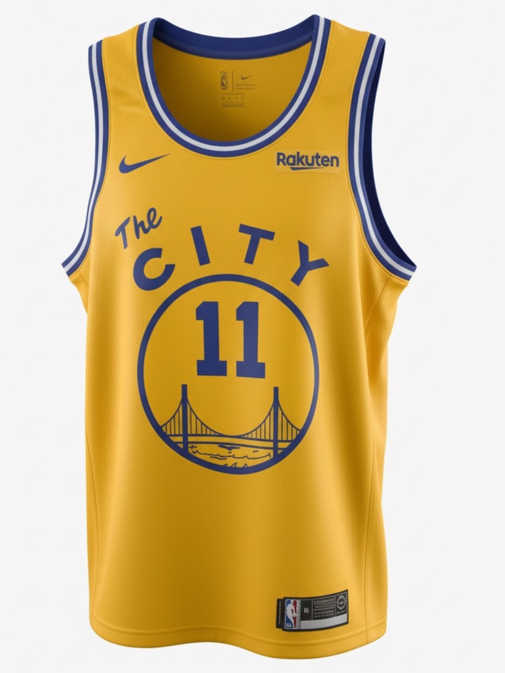 New Nike Klay Thompson Golden State Warriors "The City" Hardwood Classics Jersey